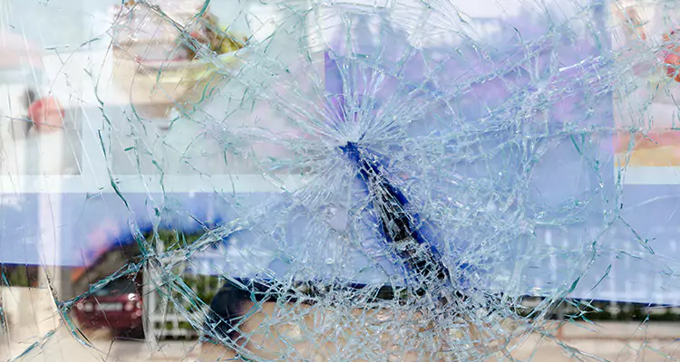Cracked Glass Balcony Door Repair in Lakeland, FL