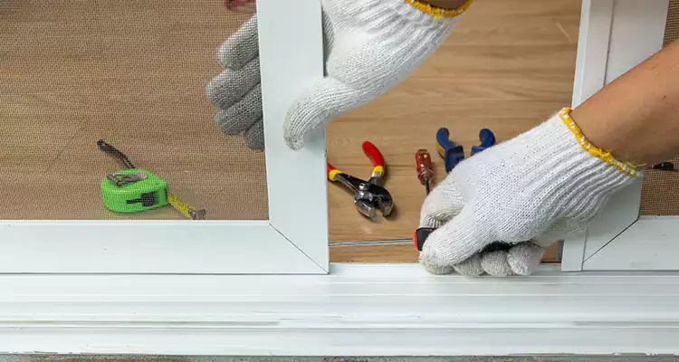 Sliding Glass Door Off Rails Repair in Lakeland, FL