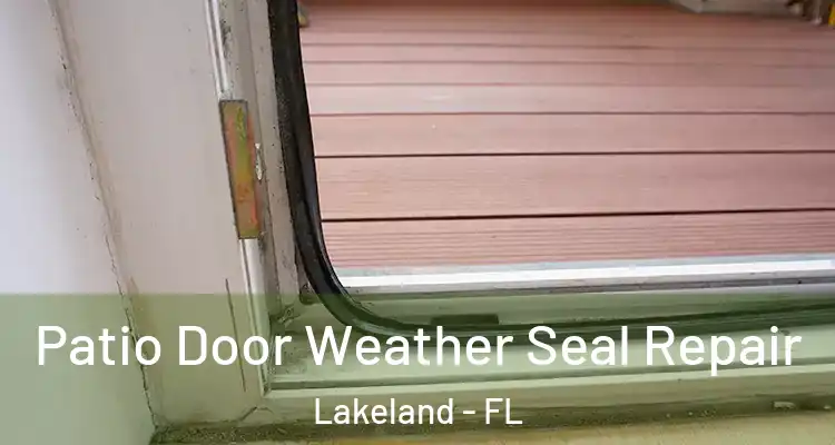  Patio Door Weather Seal Repair Lakeland - FL