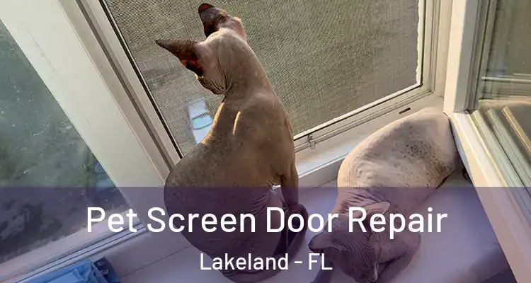  Pet Screen Door Repair Lakeland - FL