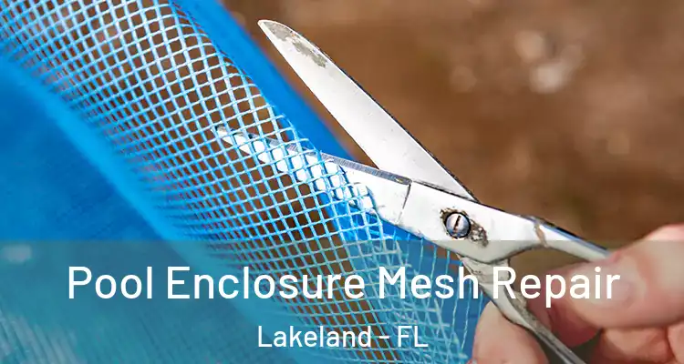  Pool Enclosure Mesh Repair Lakeland - FL